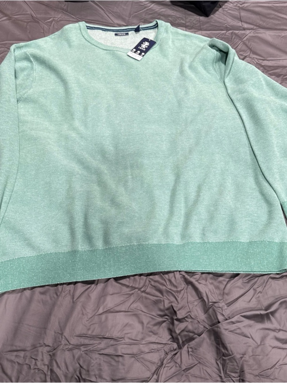 IZOD Light Mint Crewneck Sweater